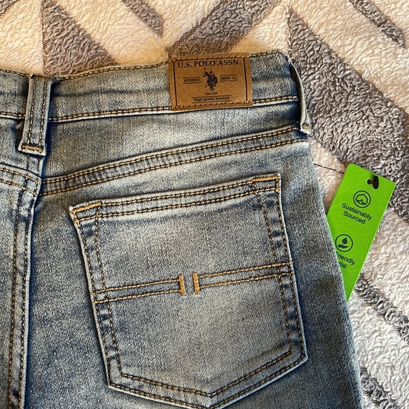 NWT Boys 7 U.S. Polo Assn Jeans - Picture 4 of 6